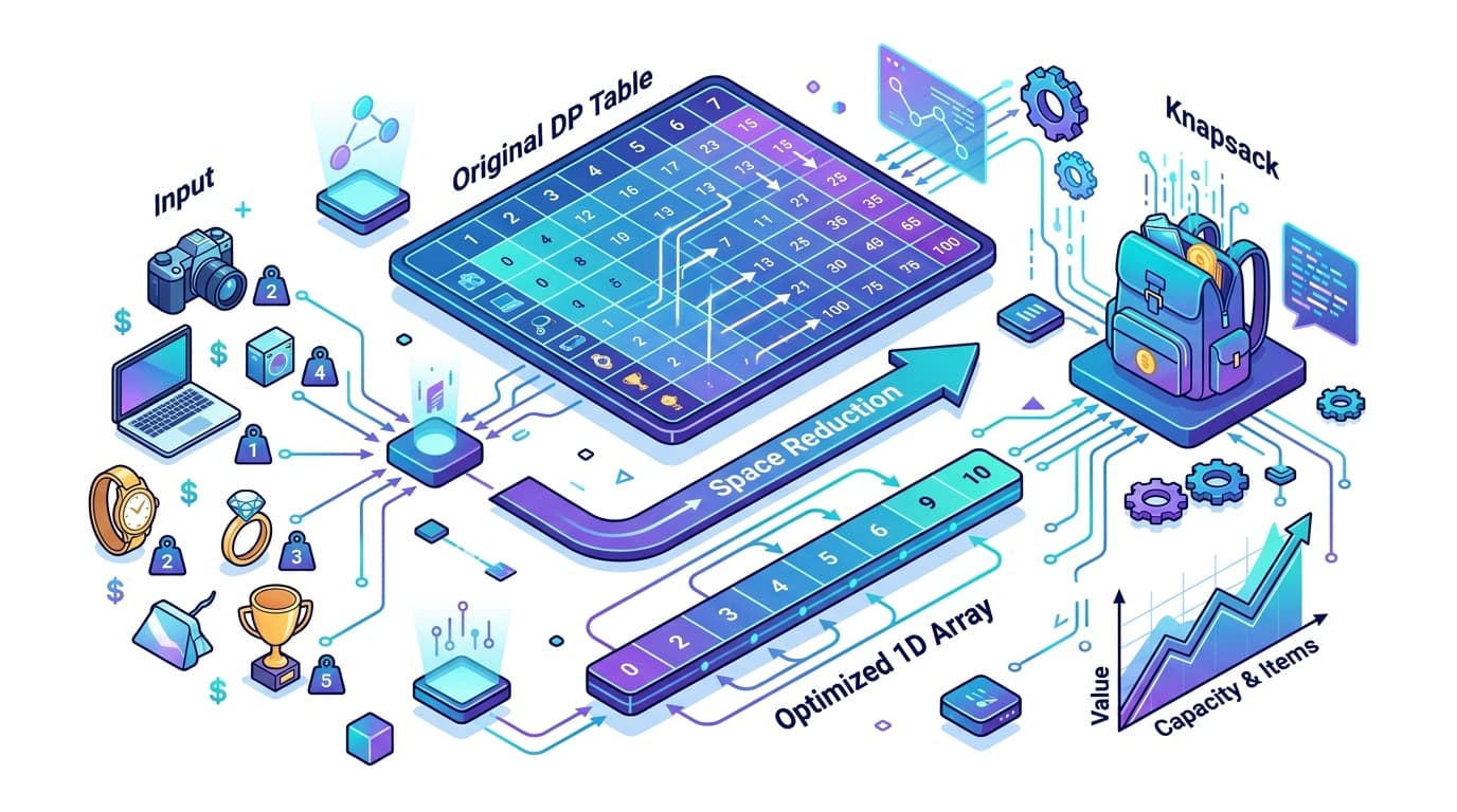 0/1 Knapsack: What the One-Array Rewrite Costs You